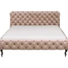 KARE Design Meubles>Lit Desire velours écru 160x200cm