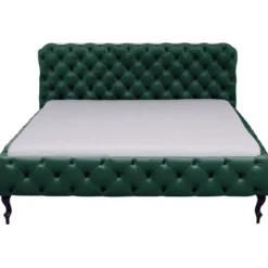 KARE Design Meubles>Lit Desire velours vert 160x200cm