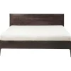 KARE Design Meubles>Lit en boix Brooklyn noyer 180x200cm