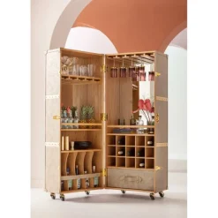 KARE Design Meubles>Meuble bar West Coast Mobile 60x154cm