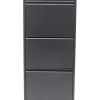 KARE Design Meubles>Meuble à chaussures Caruso 3 anthracite (MO)