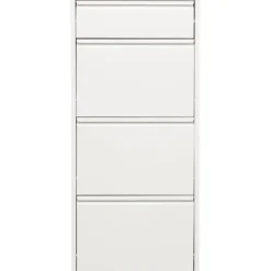 KARE Design Meubles>Meuble à chaussures Caruso 3+1 blanc