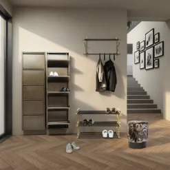 KARE Design Meubles>Meuble à chaussures Caruso 5 bronze