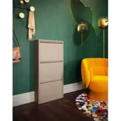 KARE Design Meubles>Meuble à chaussures Caruso 3 taupe (MO)