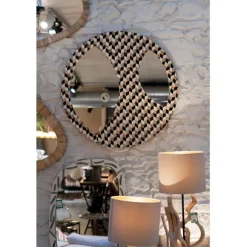 KARE Design Meubles>Miroir mural Tahiti Ø67cm