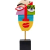 KARE Design Accessoires>Objet décoratif Abstract Face Multicolour 52