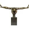 KARE Design Accessoires>Objet décoratif athlète bronze 75cm