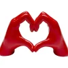 KARE Design Accessoires>Objet décoratif Heart Hands rouge 12cm