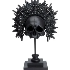 KARE Design Accessoires>Objet décoratif King Skull noir 49cm