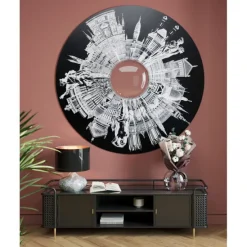 KARE Design Accessoires>Objet mural City Pupil Ø160cm