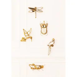 KARE Design Accessoires>Objet mural Dragonfly miroir 27x35cm