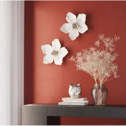 KARE Design Accessoires>Objet mural Orchid blanc 24x25cm