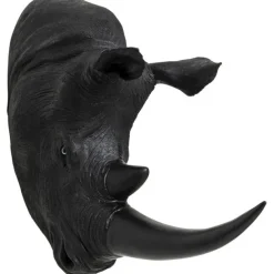 KARE Design Accessoires>Objet mural Rhino Head antique noir 22x43cm