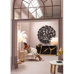 KARE Design Accessoires>Objet mural School of Koi noir Ø160cm