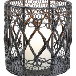 KARE Design Accessoires>Photophore Hayat noir 15cm