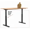 KARE Design Meubles>Piètement de table Tavola Office noir