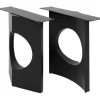 KARE Design Meubles>Piètement de table Tavola Oho noir (2/Set)