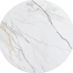 KARE Design Meubles>Plateau de table Invitation rond Ceramic blanc Ø9