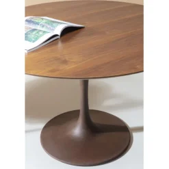 KARE Design Meubles>Plateau de table Invitation rond noyer Ø120cm