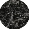 KARE Design Meubles>plateau de table Schickeria marbre noir Ø80cm