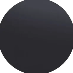KARE Design Meubles>plateau de table Schickeria noir Ø80cm