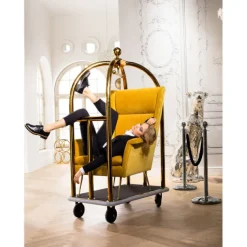 KARE Design Accessoires>Portant VIP Vegas Argent (1pce)