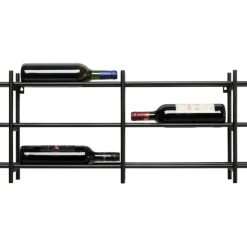 KARE Design Meubles>Porte-bouteilles Cape Town noir 80x34cm