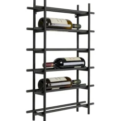 KARE Design Meubles>Porte-bouteilles Cape Town noir 45x68cm