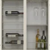 KARE Design Meubles>Porte-bouteilles mural Porto greige 75x80cm