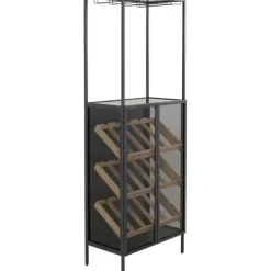 KARE Design Meubles>Porte-bouteilles Porto Bar noir 60x170cm