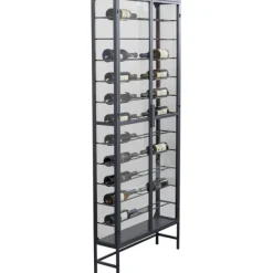 KARE Design Meubles>Porte-bouteilles Porto Noir 75x180cm