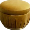 KARE Design Meubles>Pouf Nube jaune Ø56cm