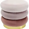 KARE Design Meubles>Pouf Sandwich mauve Ø45cm