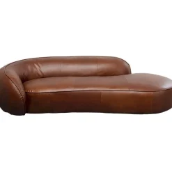 KARE Design Meubles>Recamière Wonder cuir marron 250cm