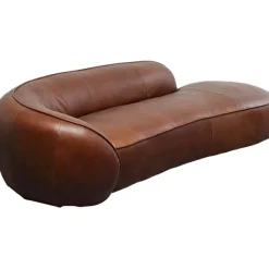 KARE Design Meubles>Recamière Wonder cuir marron 250cm