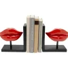 KARE Design Accessoires>Serre-livres Lips rouge (2/Set)