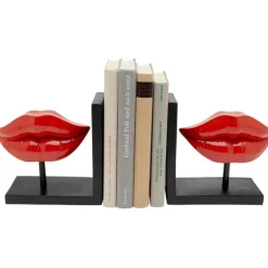 KARE Design Accessoires>Serre-livres Lips rouge (2/Set)