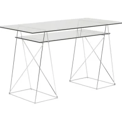 KARE Design Meubles>set de plateaux en verre trempé 8mm - bureauPolar