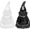KARE Design Accessoires>Set sel et poivre Gnome noir-blanc (2/Set)