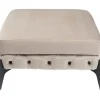 KARE Design Meubles>Stool Bellissima velours taupe 80cm