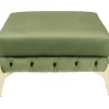 KARE Design Meubles>Stool Bellissima velours vert 80cm
