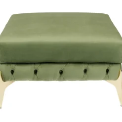 KARE Design Meubles>Stool Bellissima velours vert 80cm