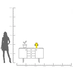 KARE Design Accessoires>Support-écouteur  transparent jaune