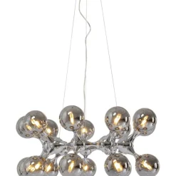 KARE Design Luminaires>Suspension Atomic Balls argenté Ø74cm