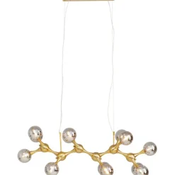 KARE Design Luminaires>Suspension Atomic Balls laiton 190cm
