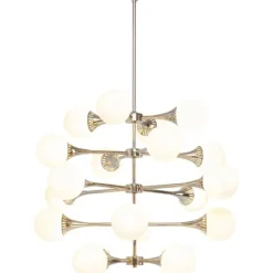 KARE Design Luminaires>Suspension Bulb Fiction 20 argenté Ø102cm