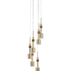 KARE Design Luminaires>Suspension Candy Bar doré Ø44cm
