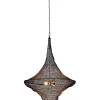 KARE Design Luminaires>Suspension Cocoon noir Ø89cm