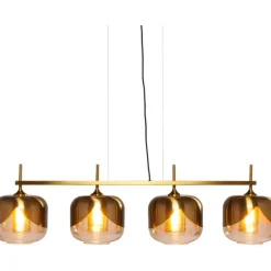 KARE Design Luminaires>Suspension Golden Goblet Quattro Ø25cm