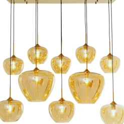 KARE Design Luminaires>Suspension Sphere ambre 160cm